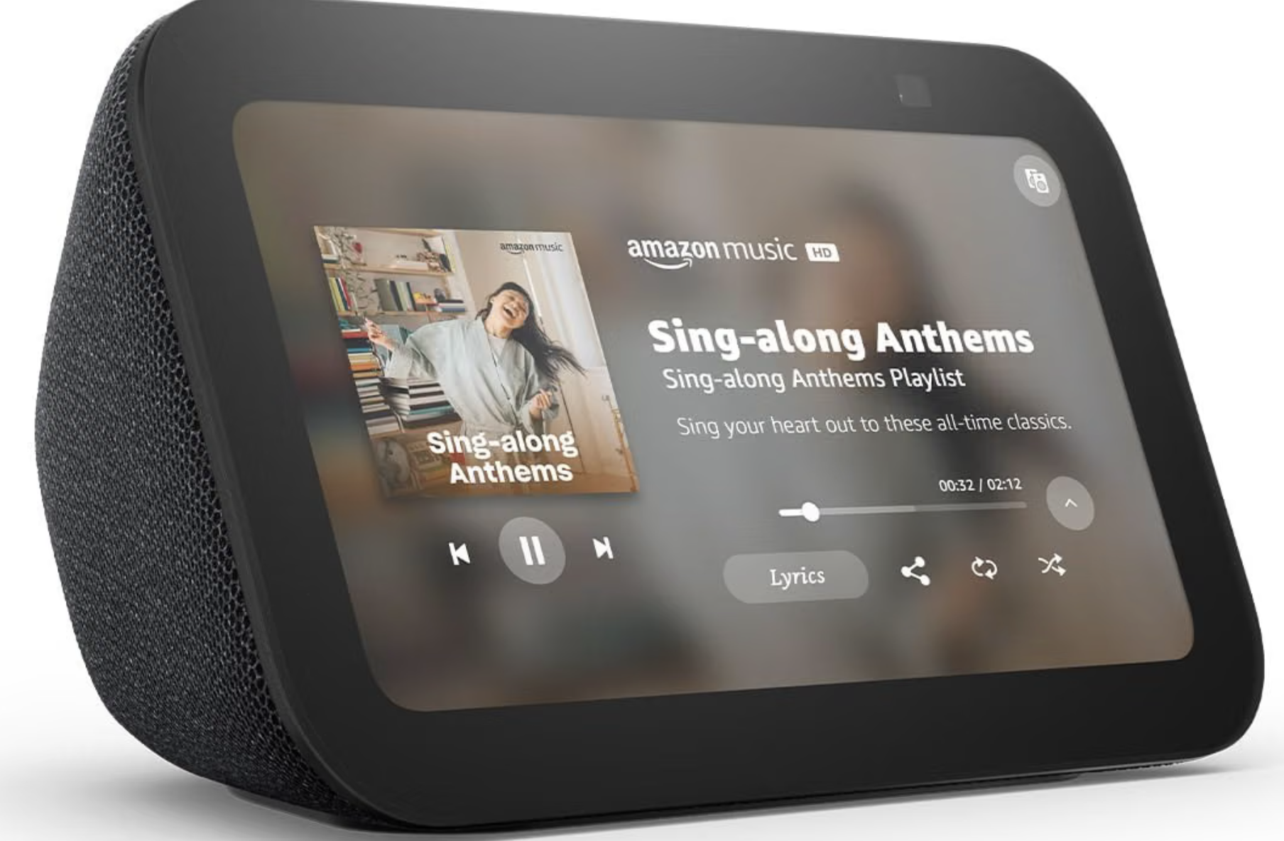 Amazon Echo Show 5 Smart Display in Charcoal