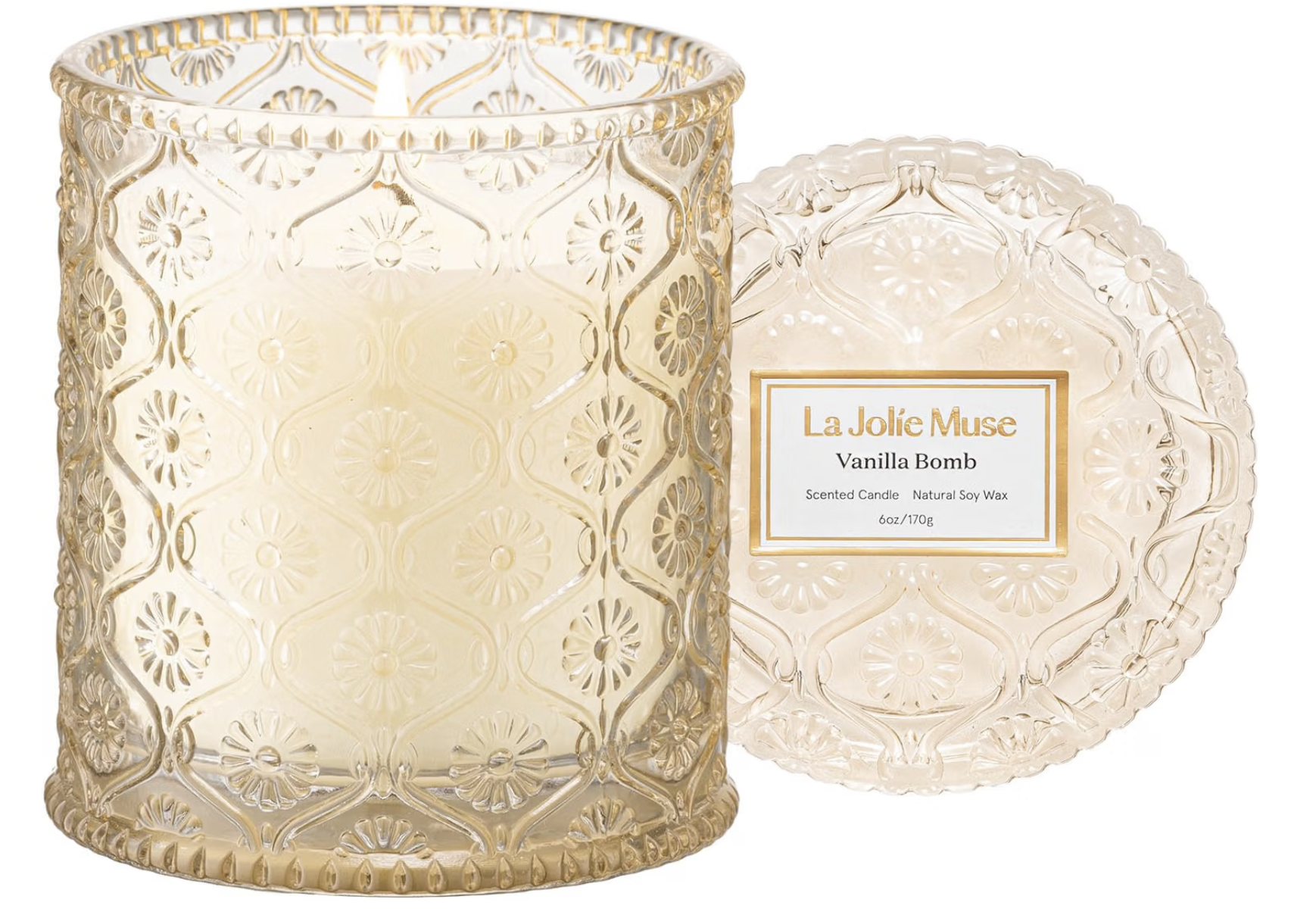 LA JOLIE MUSE Vanilla Bomb Luxury Scented Candle