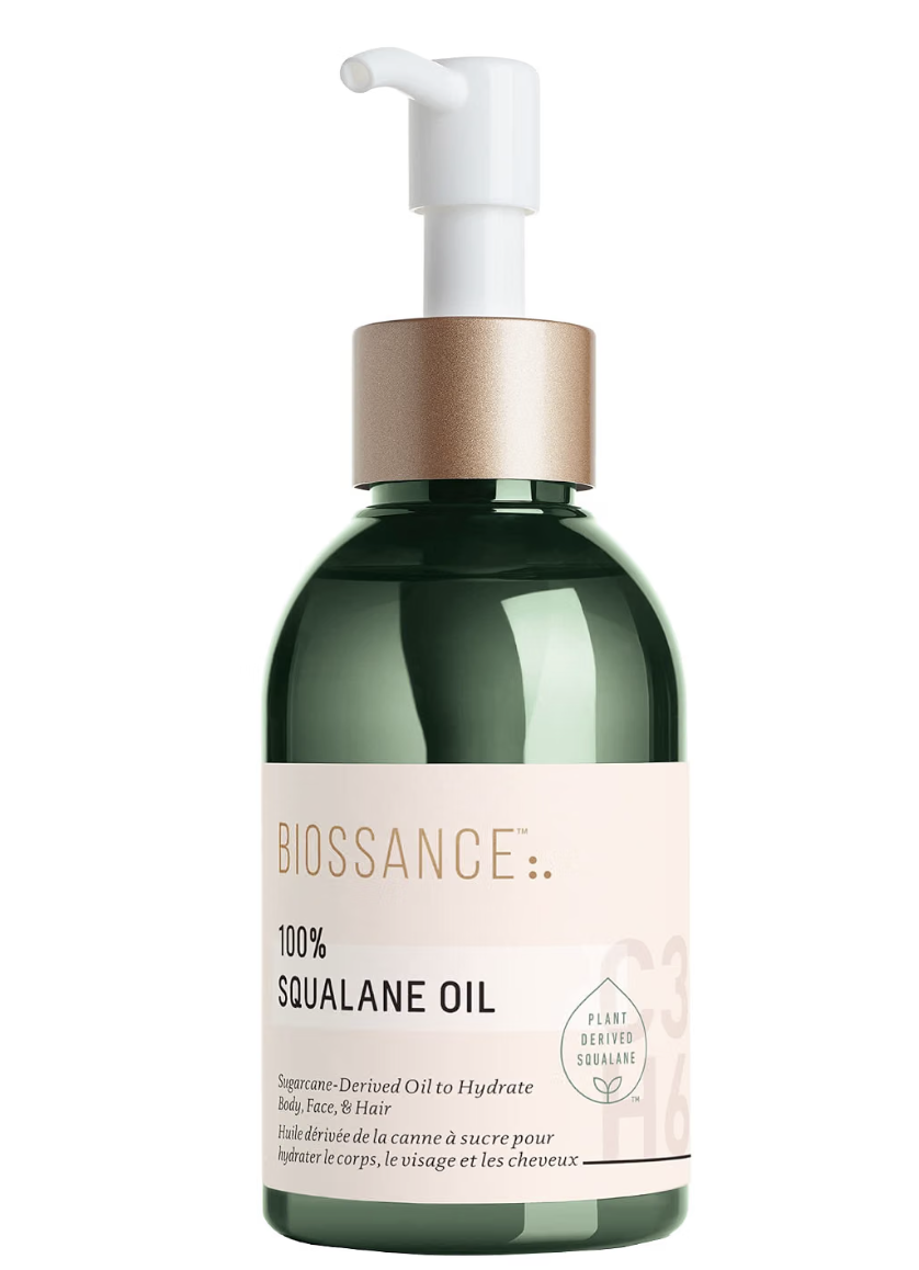 BIOSSANCE 100% Squalane Face and Body Oil Moisturizer
