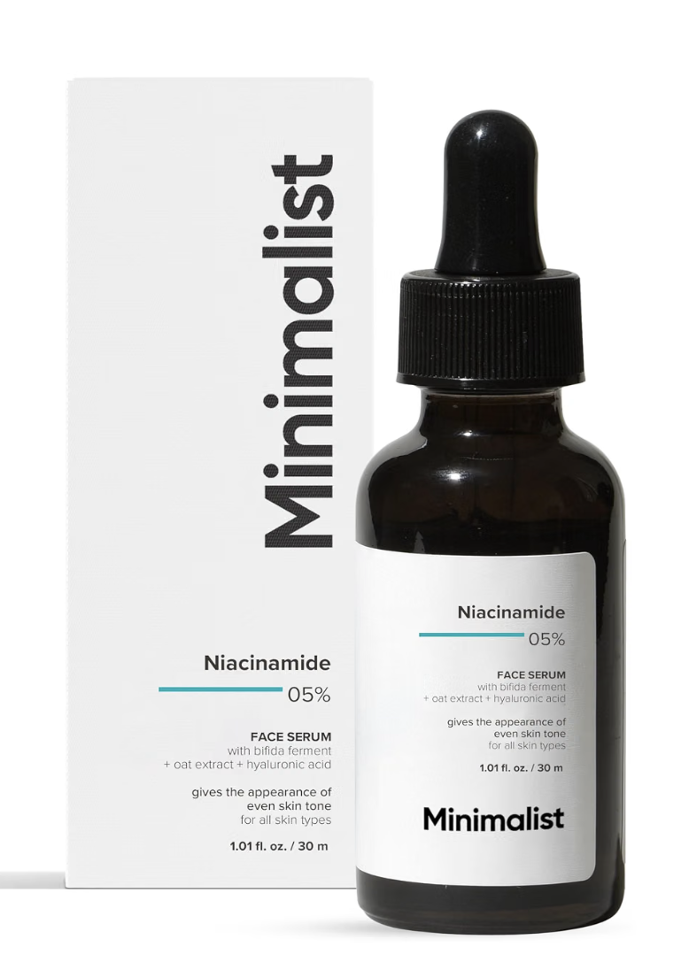 Minimalist 5% Niacinamide Face Serum with Hyaluronic Acid
